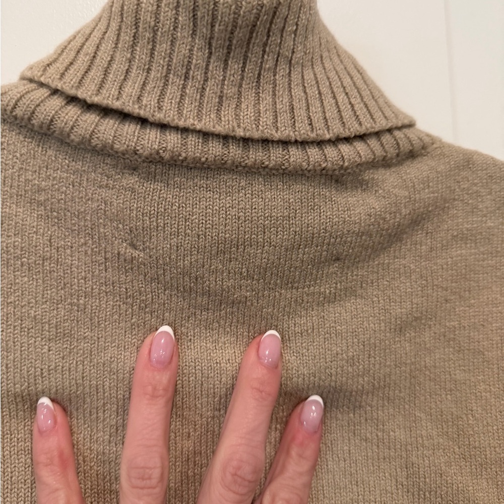 Perfect Moment Women's Schild Intarsia Merino Wool Turtleneck Sweater Beige‎ Ski - Picture 15 of 16
